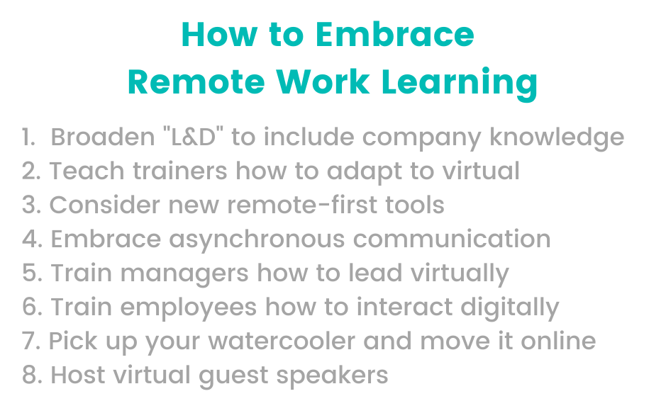 How to Embrace Remote Work Learning